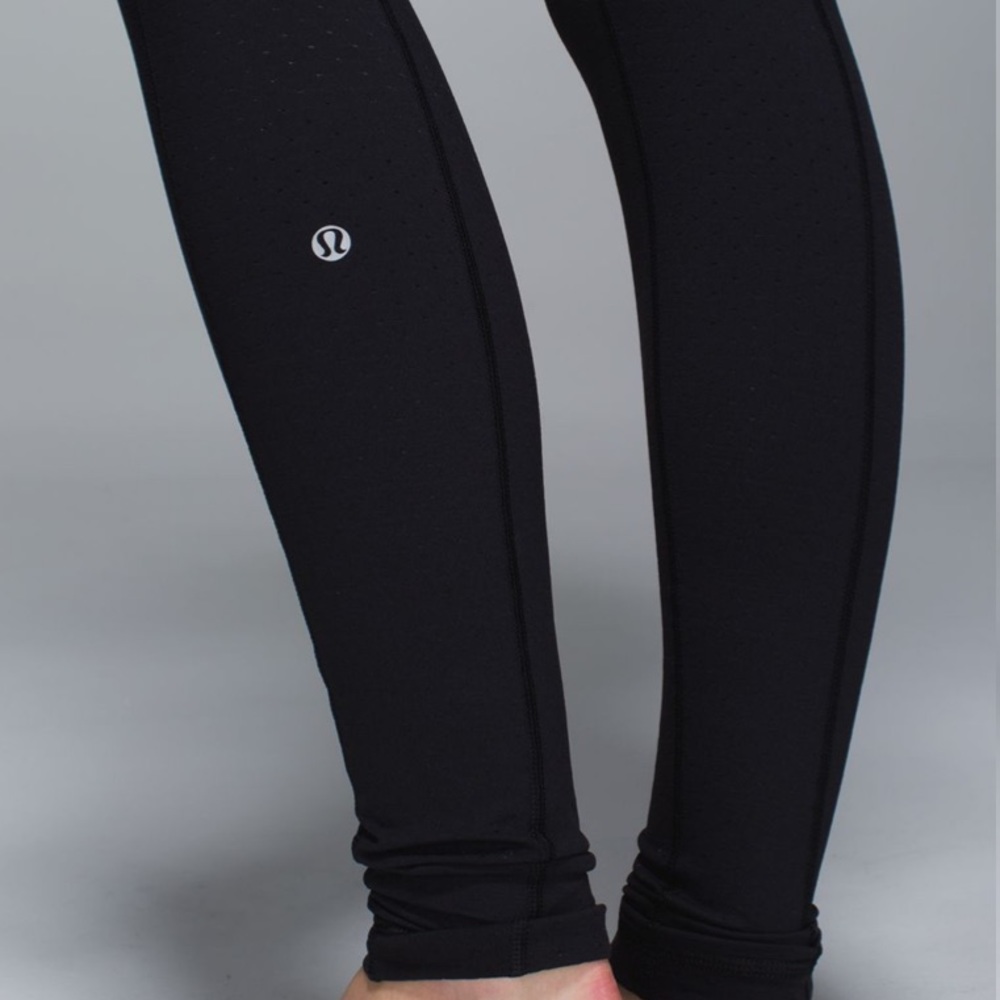 Lululemon Exquisite Pant Shine Dot Black size 4 - Picture 6 of 8